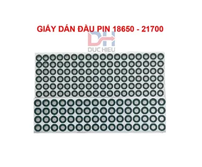 Giấy dán đầu Cell Pin 18650, 21700, 32140, 33140 cách điện cách nhiệt